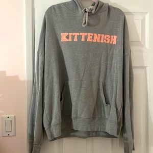 Kittenish Hooded Sweatshirt - XL